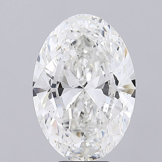 Lab-Grown Oval Diamond - 8.05 Carats, F Color, VS2 Clarity - Certified by IGI - Report Number: LG670411351