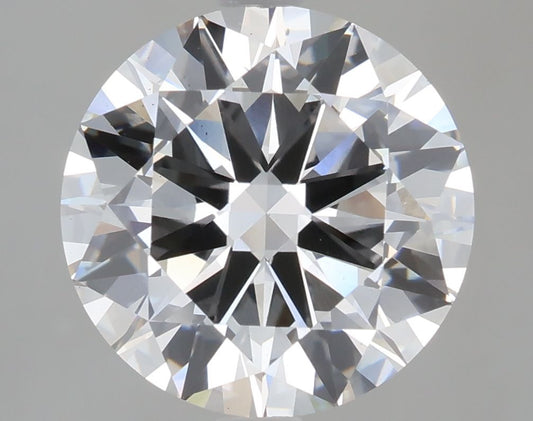 Lab-Grown Round Diamond - 4.01 Carats, F Color, VS2 Clarity - Certified by IGI - Report Number: LG677515959