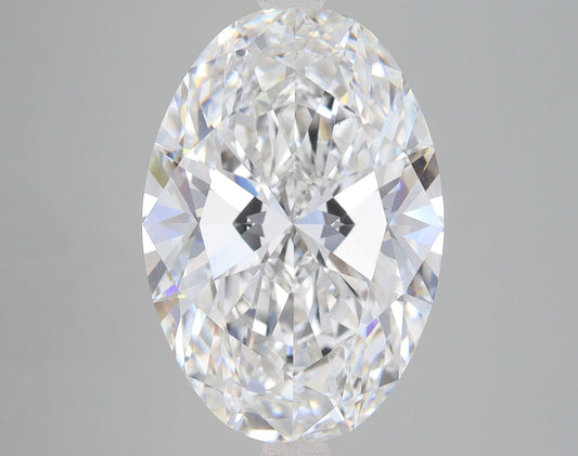 Lab-Grown Oval Diamond - 7.0 Carats, F Color, VS1 Clarity - Certified by IGI - Report Number: LG636493244