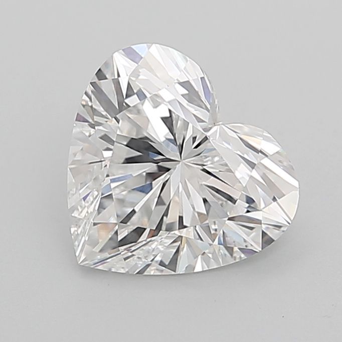 Lab-Grown Heart Diamond - 4.09 Carats, E Color, VVS2 Clarity - Certified by IGI - Report Number: LG692583061
