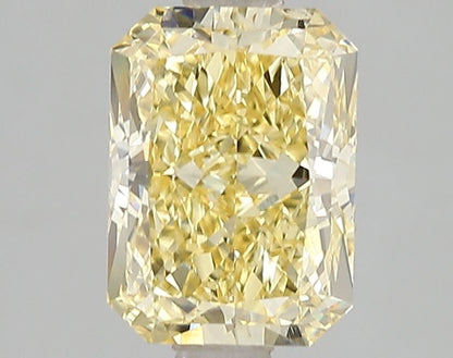 Lab-Grown Oval Diamond - 1.06 Carats, Fancy Intense Gray Yellow Color, VVS2 Clarity - Certified by IGI - Report Number: LG671493207