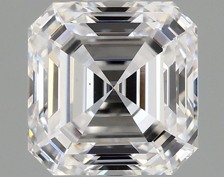 Lab-Grown Asscher Diamond - 1.55 Carats, D Color, VS1 Clarity - Certified by IGI - Report Number: LG675546144