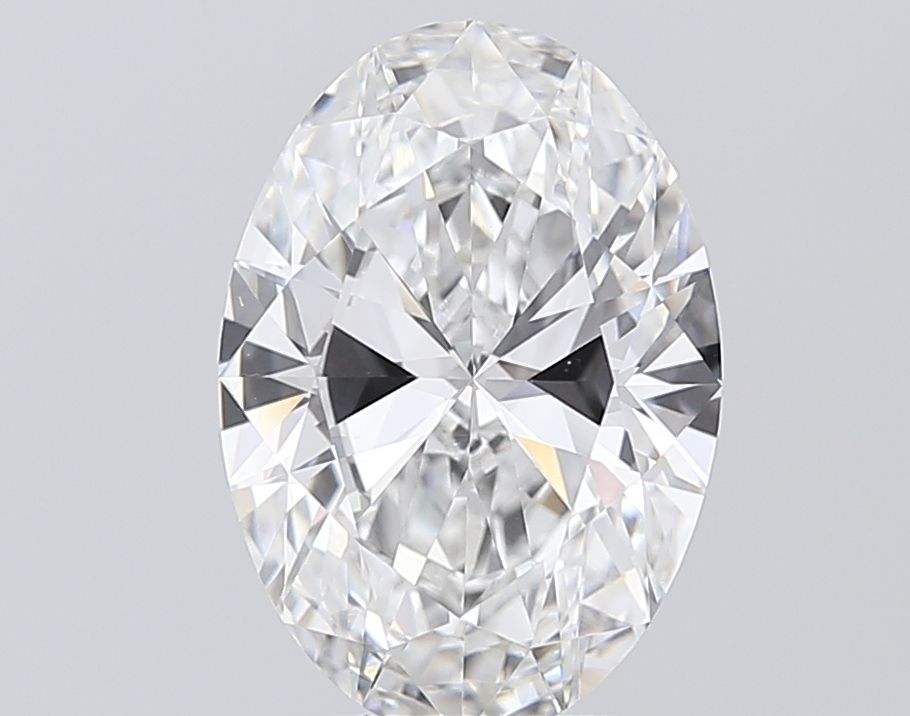 Lab-Grown Oval Diamond - 4.02 Carats, F Color, VVS2 Clarity - Certified by IGI - Report Number: LG687508026