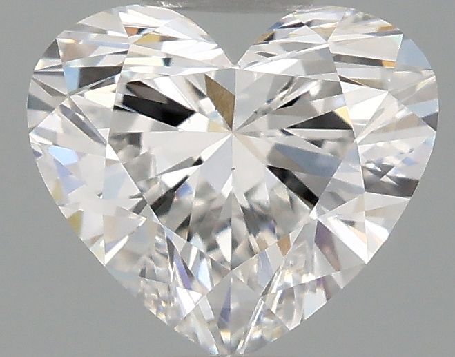Lab-Grown Heart Diamond - 0.88 Carats, E Color, VS2 Clarity - Certified by IGI - Report Number: LG685540531
