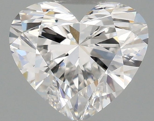 Lab-Grown Heart Diamond - 0.88 Carats, E Color, VS2 Clarity - Certified by IGI - Report Number: LG685540531