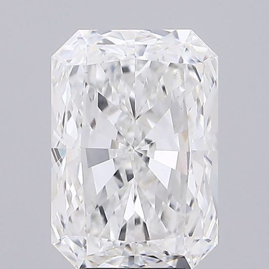 Lab-Grown Radiant Diamond - 7.07 Carats, F Color, VS1 Clarity - Certified by IGI - Report Number: LG694501797