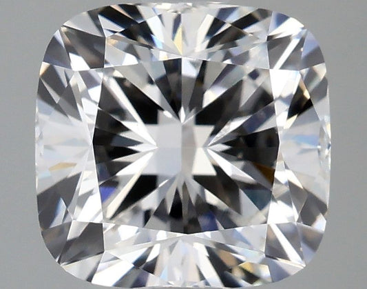 Lab-Grown Cushion Diamond - 2.58 Carats, E Color, VVS2 Clarity - Certified by IGI - Report Number: LG642477154