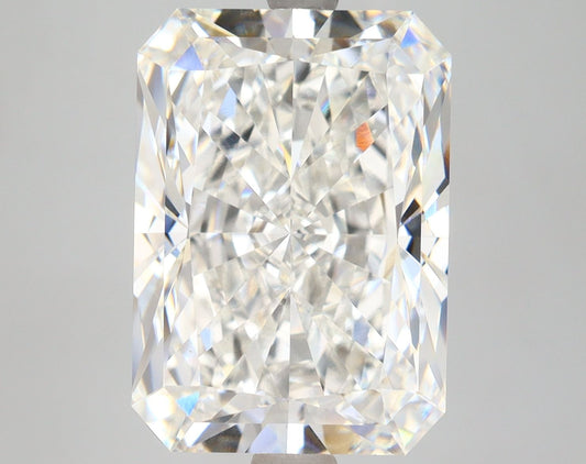 Lab-Grown Radiant Diamond - 8.12 Carats, E Color, VS1 Clarity - Certified by IGI - Report Number: LG607390697