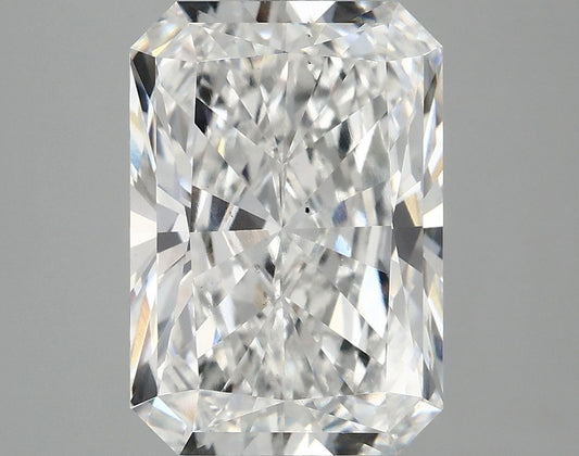 Lab-Grown Radiant Diamond - 5.04 Carats, F Color, VS2 Clarity - Certified by IGI - Report Number: LG690506376