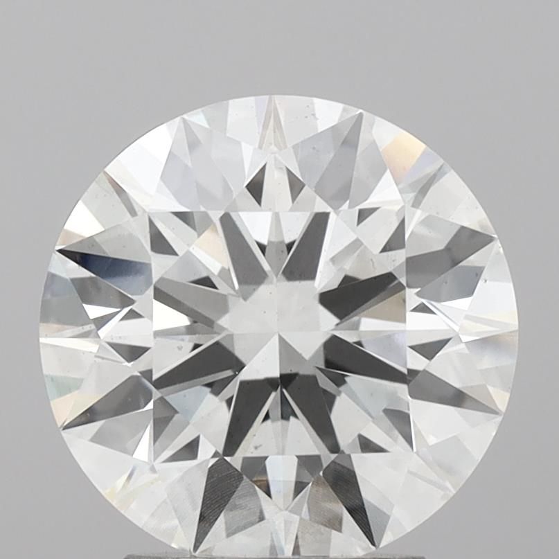 Lab-Grown Round Diamond - 3.07 Carats, F Color, VS2 Clarity - Certified by IGI - Report Number: LG691512542