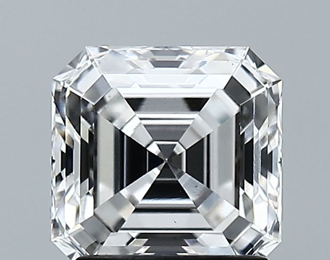 Lab-Grown Asscher Diamond - 1.73 Carats, E Color, VS1 Clarity - Certified by GIA - Report Number: 2506898663