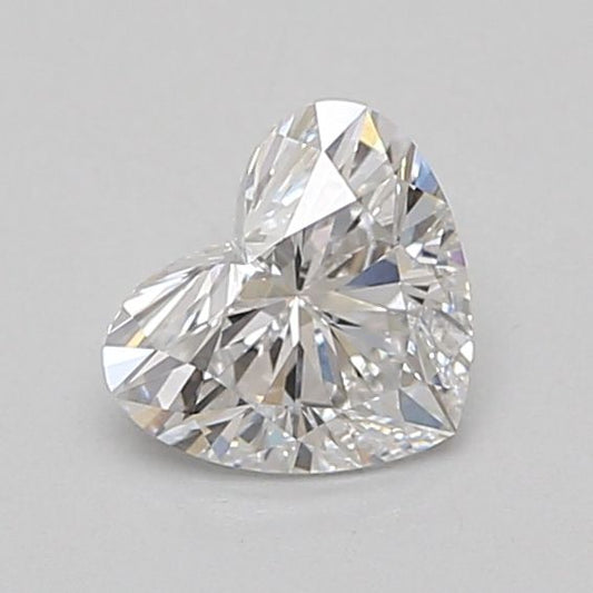 Lab-Grown Heart Diamond - 0.95 Carats, D Color, VS1 Clarity - Certified by IGI - Report Number: LG642454164