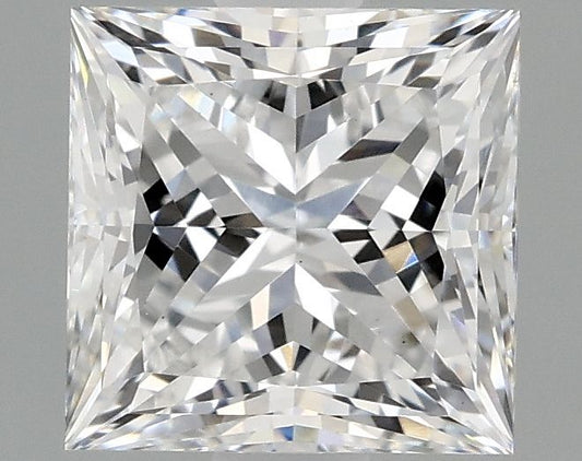 Lab-Grown Princess Diamond - 1.45 Carats, D Color, VS1 Clarity - Certified by IGI - Report Number: LG692517753