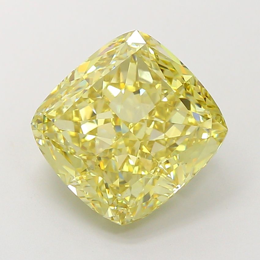 Cushion Modified 6.04ct Fancy Intense Yellow VS1 - Cut • IGI • LG756512750