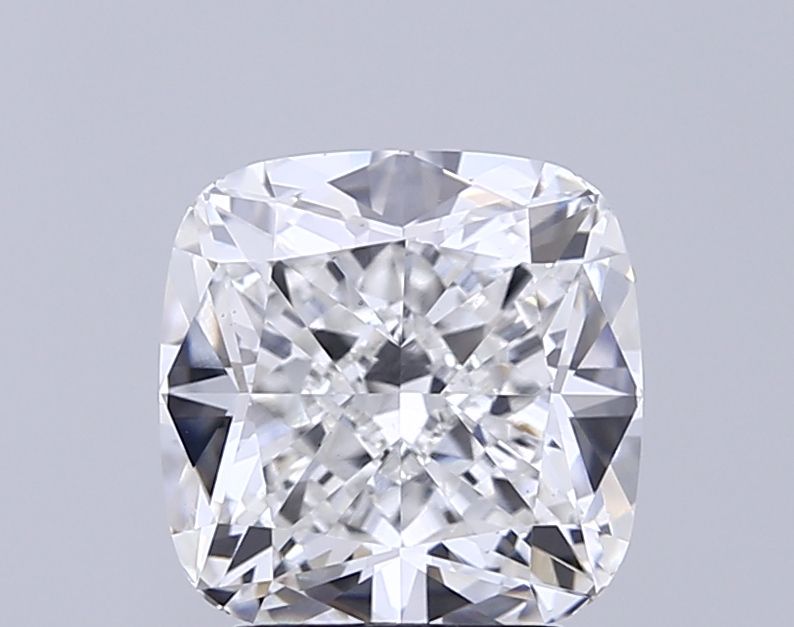 Lab-Grown Cushion Diamond - 3.54 Carats, F Color, VS1 Clarity - Certified by IGI - Report Number: LG677568387