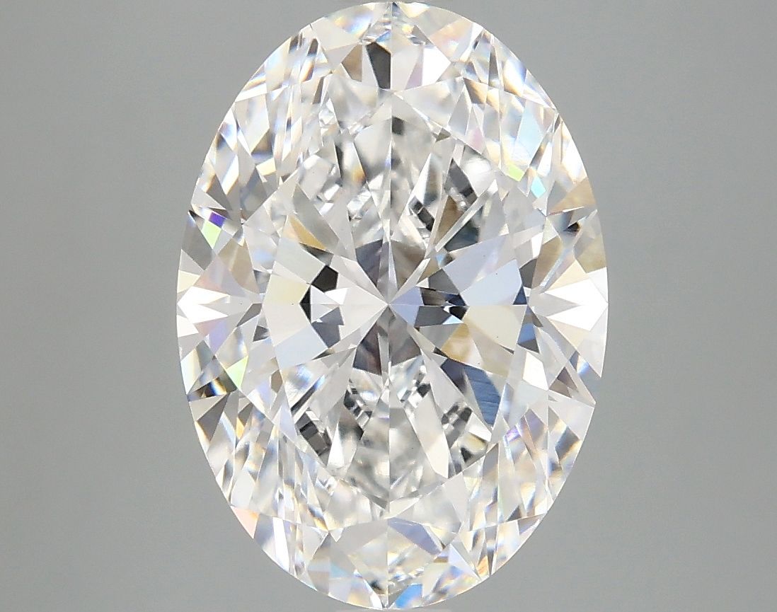 Lab-Grown Oval Diamond - 4.02 Carats, E Color, VVS2 Clarity - Certified by IGI - Report Number: LG690510730