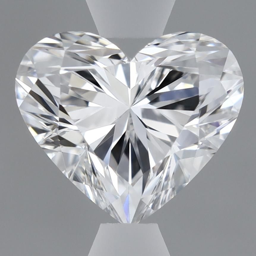 Lab-Grown Heart Diamond - 0.99 Carats, D Color, VVS2 Clarity - Certified by IGI - Report Number: LG620463505