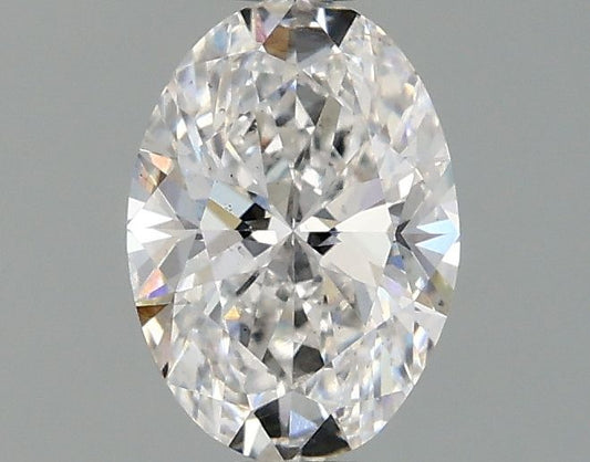 Lab-Grown Oval Diamond - 0.96 Carats, E Color, VS2 Clarity - Certified by IGI - Report Number: LG677504341