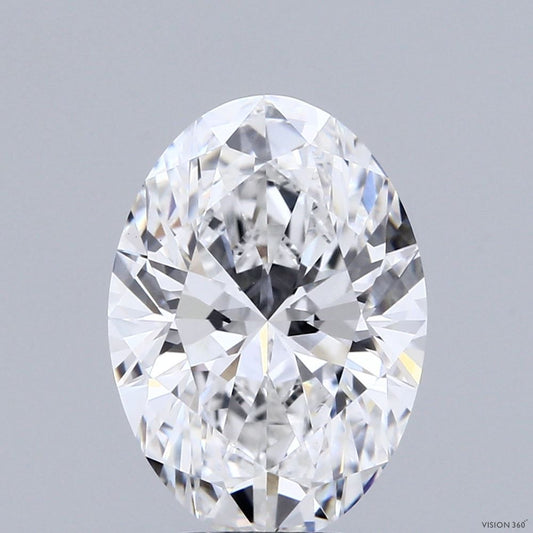 Oval 4.01ct D VVS2 - Cut • IGI • LG828612172