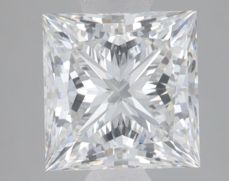 Lab-Grown Princess Diamond - 2.46 Carats, F Color, VVS2 Clarity - Certified by IGI - Report Number: LG671492598