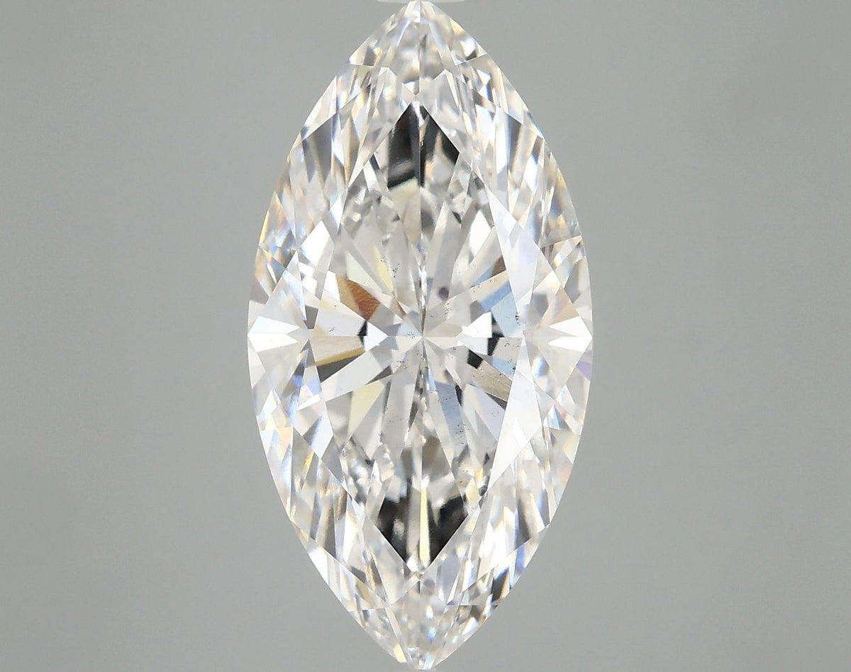Lab-Grown Marquise Diamond - 5.03 Carats, F Color, VS2 Clarity - Certified by IGI - Report Number: LG691504951