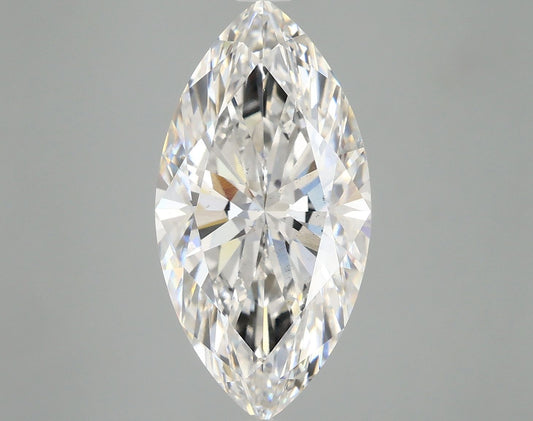 Lab-Grown Marquise Diamond - 5.03 Carats, F Color, VS2 Clarity - Certified by IGI - Report Number: LG691504951