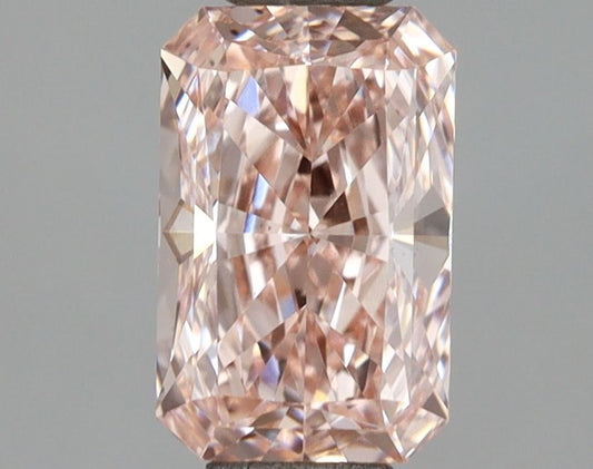 Lab-Grown Radiant Diamond - 1.01 Carats, Fancy Intense Pink Color, VS2 Clarity - Certified by IGI - Report Number: LG688511779