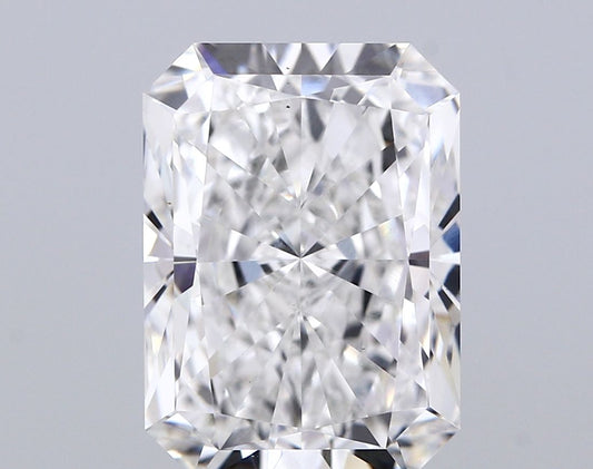 Lab-Grown Radiant Diamond - 7.03 Carats, E Color, VS1 Clarity - Certified by IGI - Report Number: LG681536088