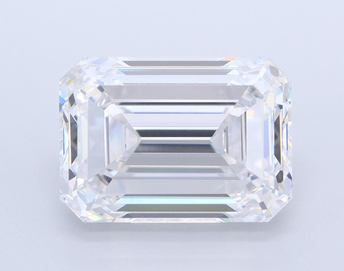 Lab-Grown Emerald Diamond - 7.27 Carats, F Color, VS1 Clarity - Certified by IGI - Report Number: LG551285678