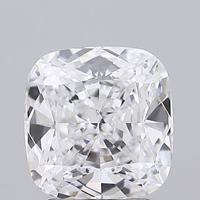 Lab-Grown Cushion Diamond - 3.03 Carats, D Color, VVS2 Clarity - Certified by IGI - Report Number: LG665414822
