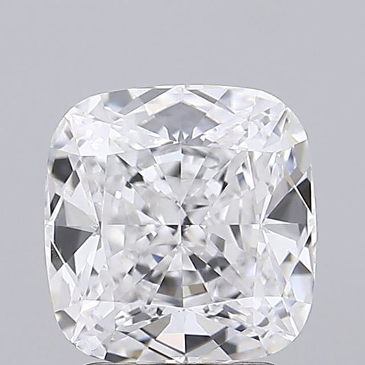 Lab-Grown Cushion Diamond - 3.03 Carats, D Color, VVS2 Clarity - Certified by IGI - Report Number: LG665414822