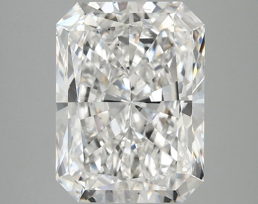 Lab-Grown Radiant Diamond - 4.6 Carats, F Color, VS2 Clarity - Certified by IGI - Report Number: LG717502398