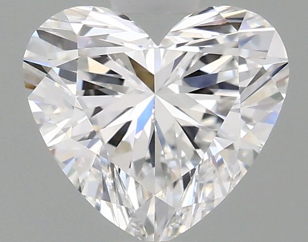 Lab-Grown Heart Diamond - 0.97 Carats, E Color, VVS2 Clarity - Certified by IGI - Report Number: LG685574506