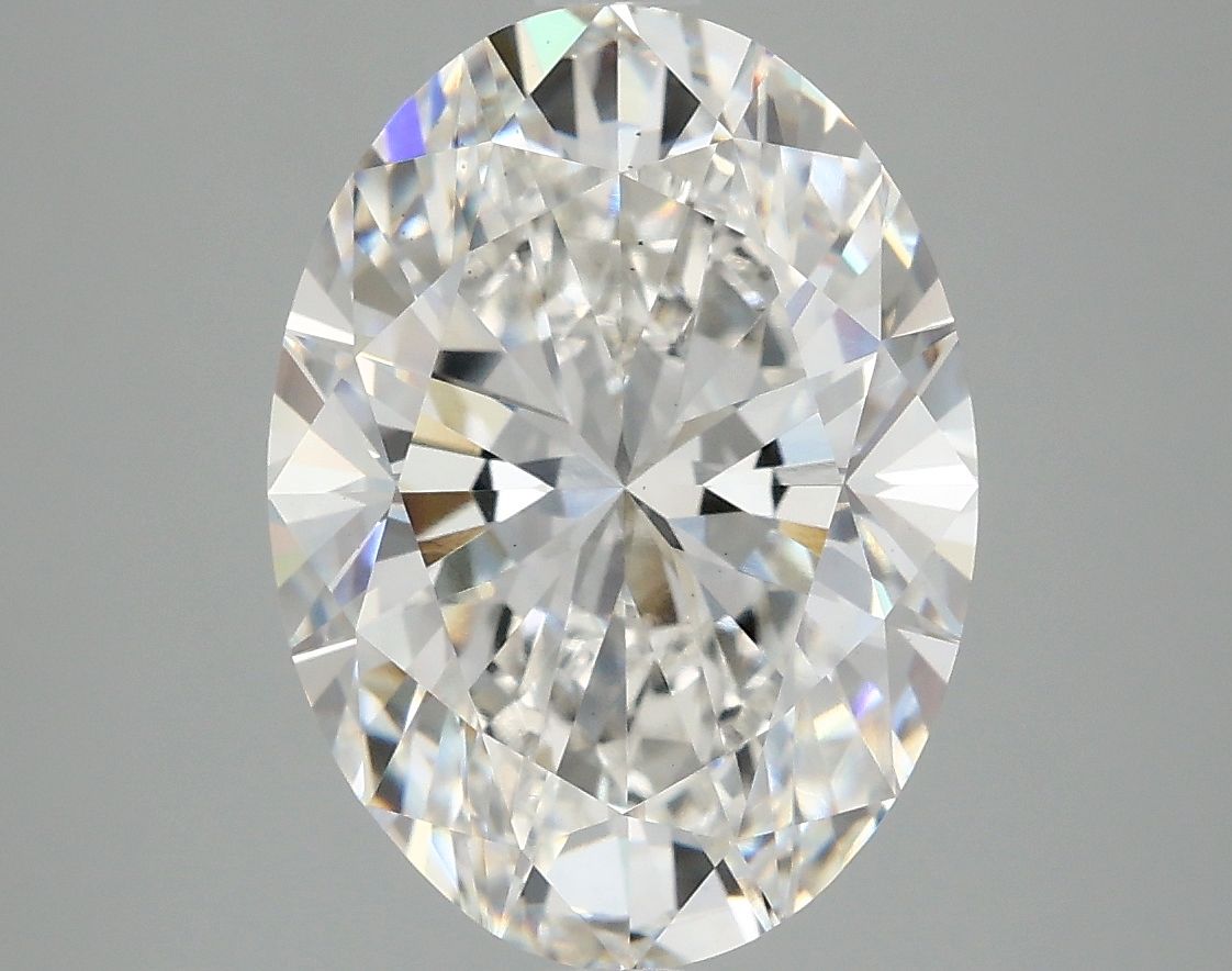 Lab-Grown Oval Diamond - 5.0 Carats, F Color, VS2 Clarity - Certified by IGI - Report Number: LG674511510