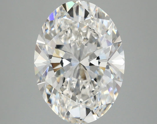 Lab-Grown Oval Diamond - 5.0 Carats, F Color, VS2 Clarity - Certified by IGI - Report Number: LG674511510