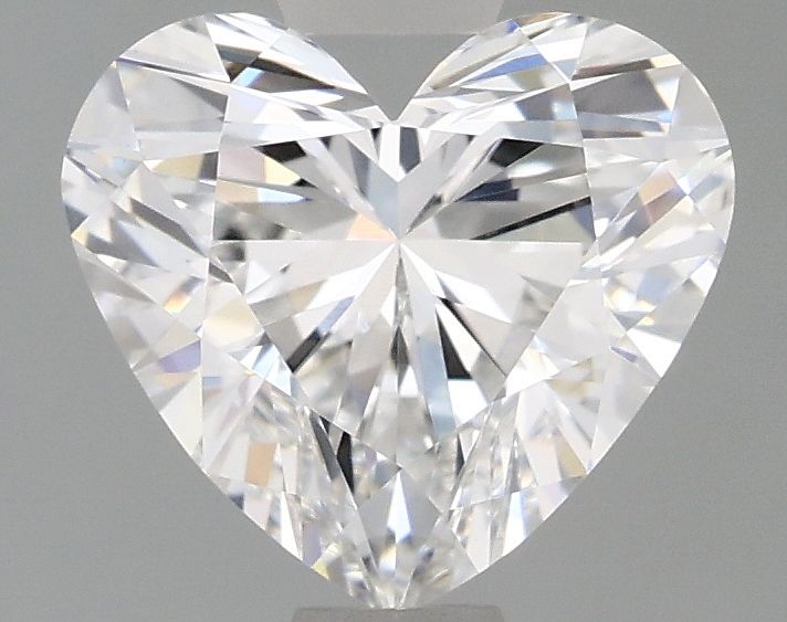 Lab-Grown Heart Diamond - 0.97 Carats, D Color, VVS2 Clarity - Certified by IGI - Report Number: LG671483432