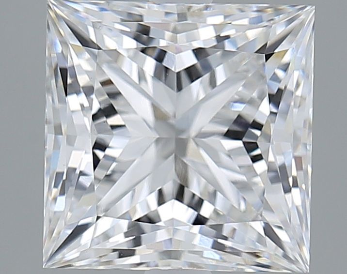 Lab-Grown Princess Diamond - 3.02 Carats, E Color, VVS2 Clarity - Certified by IGI - Report Number: LG656405739