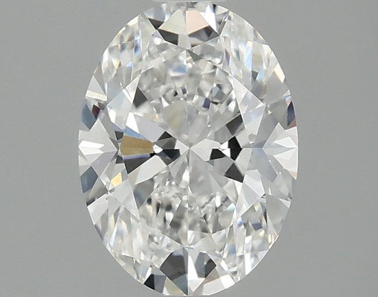 Lab-Grown Oval Diamond - 1.46 Carats, E Color, VVS2 Clarity - Certified by IGI - Report Number: LG687590223