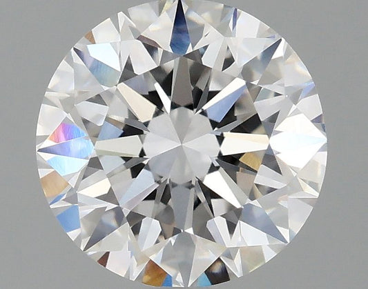 Lab-Grown Round Diamond - 1.45 Carats, E Color, VVS2 Clarity - Certified by IGI - Report Number: LG708563167