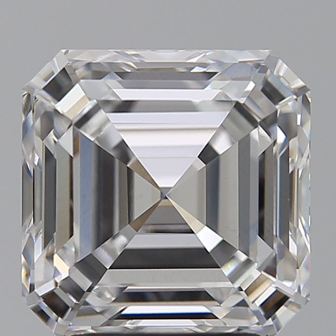 Lab-Grown Asscher Diamond - 3.59 Carats, D Color, VVS2 Clarity - Certified by IGI - Report Number: LG696557597