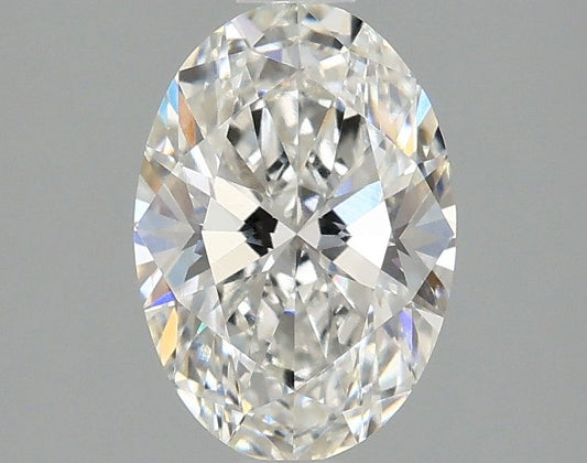 Lab-Grown Oval Diamond - 1.47 Carats, F Color, VVS2 Clarity - Certified by IGI - Report Number: LG680573213