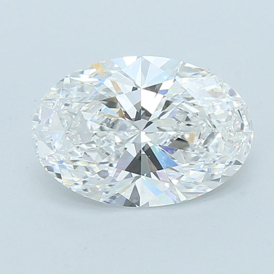 Lab-Grown Oval Diamond - 3.06 Carats, E Color, VVS2 Clarity - Certified by IGI - Report Number: LG717578314