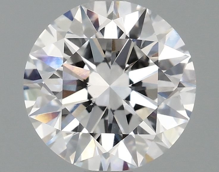 Lab-Grown Round Diamond - 1.45 Carats, E Color, VS1 Clarity - Certified by IGI - Report Number: LG702577163