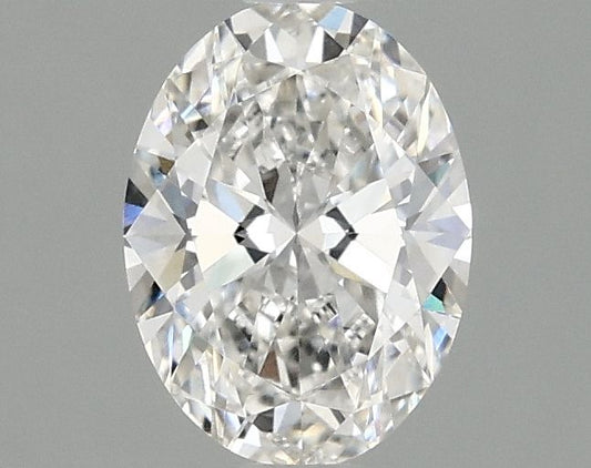 Lab-Grown Oval Diamond - 0.98 Carats, F Color, VVS2 Clarity - Certified by IGI - Report Number: LG645453815