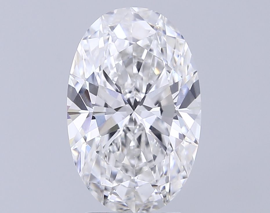 Lab-Grown Oval Diamond - 3.55 Carats, F Color, VS1 Clarity - Certified by IGI - Report Number: LG679509196
