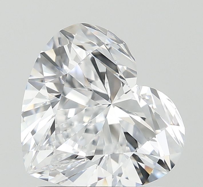Lab-Grown Heart Diamond - 1.51 Carats, D Color, VS1 Clarity - Certified by IGI - Report Number: LG652416802