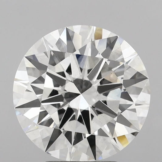 Lab-Grown Round Diamond - 4.53 Carats, F Color, VS2 Clarity - Certified by IGI - Report Number: LG620414002