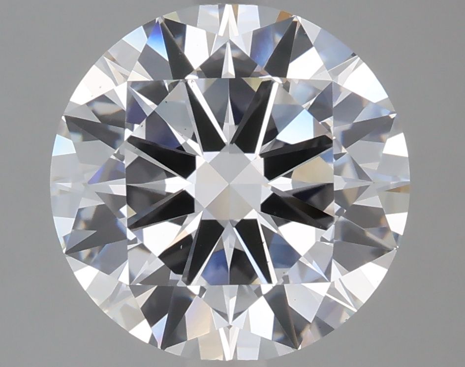 Lab-Grown Round Diamond - 3.0 Carats, D Color, VS2 Clarity - Certified by IGI - Report Number: LG652474201