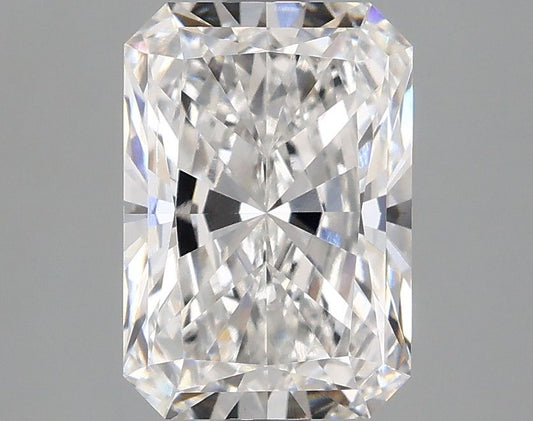 Lab-Grown Radiant Diamond - 2.57 Carats, E Color, VS2 Clarity - Certified by IGI - Report Number: LG665425532