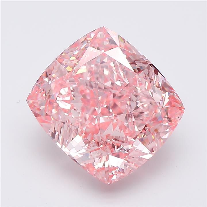 Cushion Modified 15.23ct Fancy Vivid Pink VS1 - Cut • IGI • LG717519886